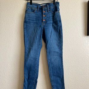 Madewell - Button Fly Curvy Roadtripper Supersoft Skinny Jean | US Women 27